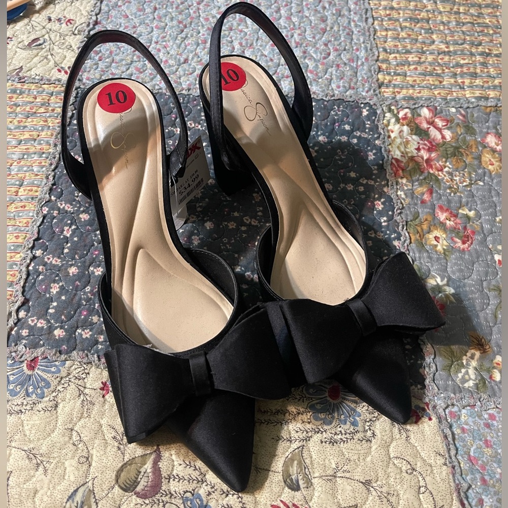 Jessica Simpson Bow Heels